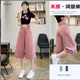 QUẦN JEANS ỐNG LỬNG CHO NỮ -sirt 180k