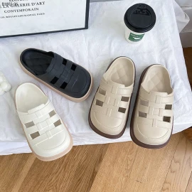 CHÂN ÁI MÙA MƯA- DÉP SỤC BÍT MŨI THOÁNG KHÍ-sỉ 68k