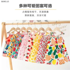 Váy 2 dây xinh xắn cho bé gái -sỉ 64k