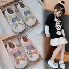 GIÀY BÚP BÊ NƠ CHO BÉ -sỉ Sz 26-30 : 128k            Sz 31-36 : 138k 
