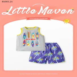 BỘ SÁT NÁCH BÉ TRAI NHÀ LITTLE MAVEN-sỉ 151k