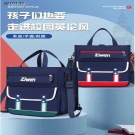 TÚI HỌC THÊM ZIWEN CHO BÉ-sỉ Số 1-4 (1 ngăn) : 109k           Số 5-8 (2 ngăn) : 122k