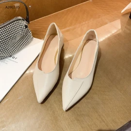 GIÀY DA MŨI NHỌN CHO NỮ -sỉ 119k