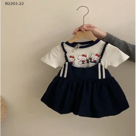 SÉT ÁO PHÔNG TRẮNG MIX YẾM-sỉ Áo : 113k            Yếm : 173k