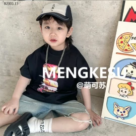 Áo phông bánh donut mix quần sooc MEngkesu -sỉ Áo : 140k          Quần : 185k 