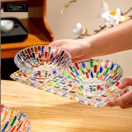 Set 2 bát 1 khay cầu vồng . -sỉ 125k