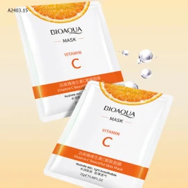 MẶT NẠ VITAMIN C BIOAQUA-sỉ 70k/set 20 miếng