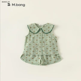 SET BỘ HOA NHÍ CỘC TAY BABYCITY-sỉ 183k