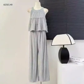 SET ÁO YẾM MIX QUẦN XUÔNG CHO NỮ-sỉ 180k