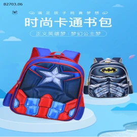 Balo siêu nhân 3D bé trai-sỉ 110k