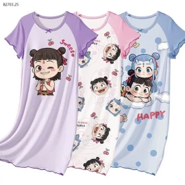 VÁY NGỦ BÉ GÁI-sỉ 150k/set 3c mix màu