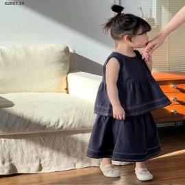 SET ÁO BA LỖ MIX CHÂN VÁY DENIM-sỉ Áo : 139           Chân váy : 139k