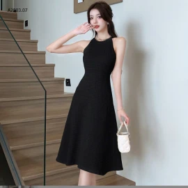 VÁY CỔ YẾM THANH LỊCHsỉ 208k