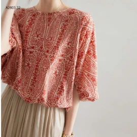 Áo somi cánh dơi -sỉ 113k