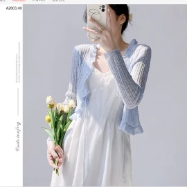 ÁO KHOÁC MỎNG VIỀN BÈO-sỉ 96k