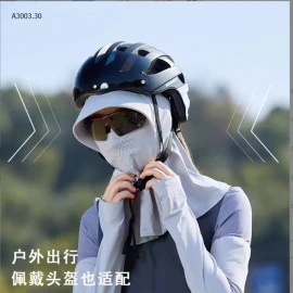 KHẨU TRANG MŨ CHỐNG UV50+-sỉ 50k
