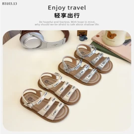 SANDAL QUAI DÁN CHỮ MIN -sỉ Sz 21-30 : 152k            Sz 31-36 : 159k 