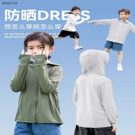 ÁO CHỐNG NẮNG BÉ SIZE ĐẠI-sỉ 147k