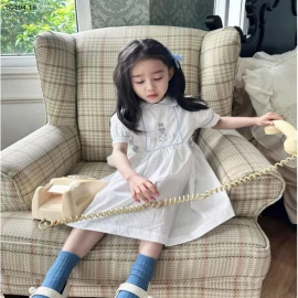 VÁY BÉ GÁI THÊU -sỉ 143k