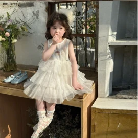 VÁY CÔNG CHÚA SÁT NÁCH BÉ GÁI-sỉ 182k