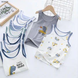 ÁO SÁT NÁCH BÉ TRAI-sỉ Sz 90-140 : 55k           Sz 150-160 : 71k