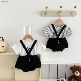 SET QUẦN YẾM MIX ÁO THUN CHO BÉ-sỉ 133k