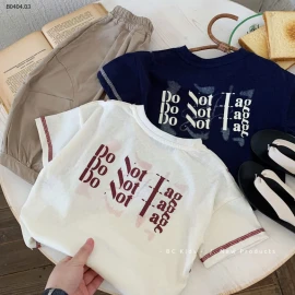 ÁO THUN VIỀN NỔI CHO BT  -sỉ 109k