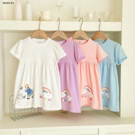 VÁY BÉ GÁI CUTE -sỉ 108k