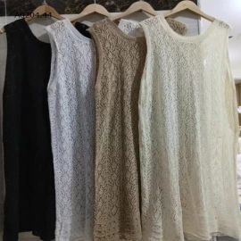 Váy ren lưới dài QC -sỉ 113k