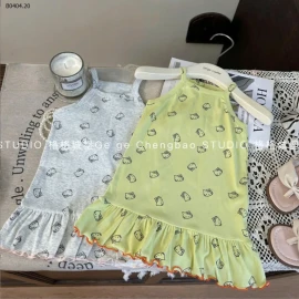 VÁY 2 DÂY HELLO KITTY-sỉ 90k