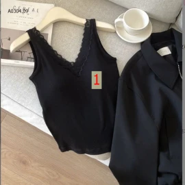 ÁO VIỀN REN KÈM ĐỆM NGỰC CHO NỮ -sỉ 112k