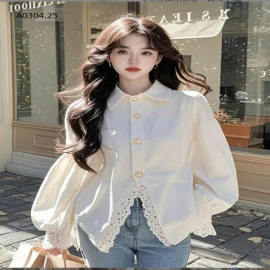 SƠ MI PHỐI REN-sỉ 140k