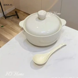 Bát kèm nắp + thìa cùng màusỉ 183k