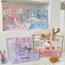 Túi trong họa tiết hoạt hình-sỉ 92k