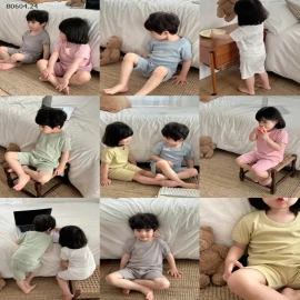 BỘ MẶC NHÀ CHO BÉ-sỉ Sz 80-140 : 135k           Sz 150-160 : 145k