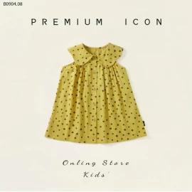 VÁY CHẤM BI BÉ GÁI PREMIUM -sỉ 110k