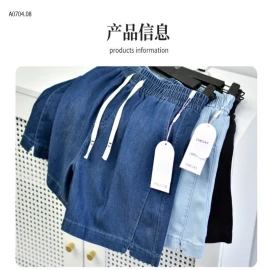 SHORT JEANS CẠP CHUN-sỉ 160k
