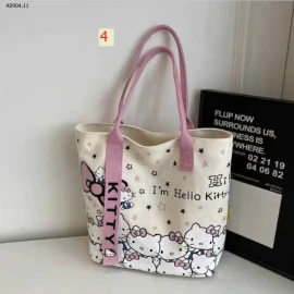 TÚI VẢI CANVAS HELLO KITTY-sỉ 78k
