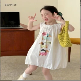 VÁY CHUÔNG SIÊU CUTE CHO BÉ GÁI - sỉ 164k