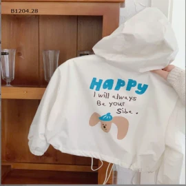 ÁO KHOÁC GIÓ 2 TÚI TO CHO BÉ TRAI BÉ GÁI-sỉ 177k