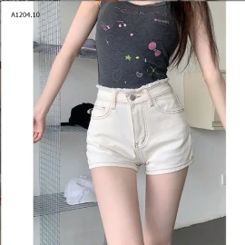  QUẦN SOOC DENIM NỮ  - sỉ 133k