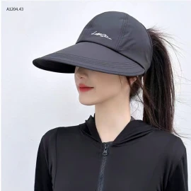 MŨ CHỐNG NẮNG NỬA ĐẦU UPF50+ H296sỉ 55k