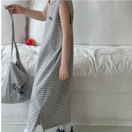 VÁY SUÔNG KẺ BG- sỉ 185k