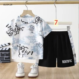 BỘ THỂ THAO CỘC TAY CHO BÉ - sỉ 52k