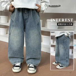 QUẦN JEAN TÚI CHO BÉ  -sỉ 190k