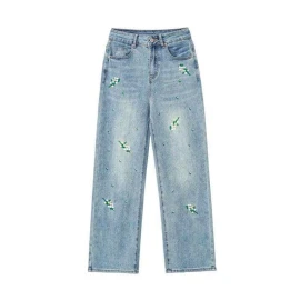 QUẦN JEANS HOA SỈ 158K