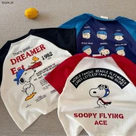 Set đồ snoopy cho bé -Giá sỉ như sau: áo: 113k  quần: 136k 