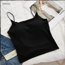 ÁO 2 DÂY HỞ LƯNG KÈM BRA CHO NỮ - sỉ 80k