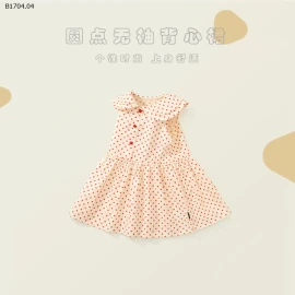 VÁY CHẤM BI Premium chính hãng-Sỉ 123k