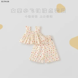 Bộ đồ cotton mùa hè  nhà PREMIUM ICON cho bé -149k/bộ 